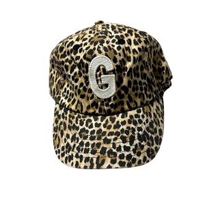 Rey to z Leopard Print Kids Cap with white Letter